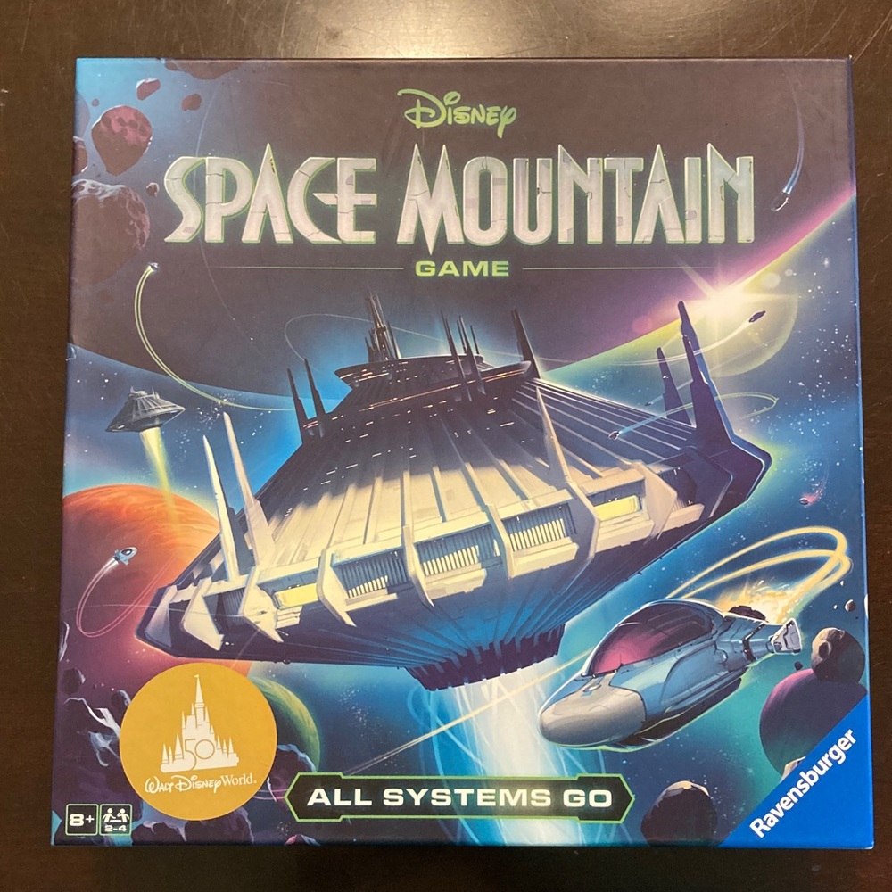 Ravensburger Disney Space Mountain Game - Blue and Green Adventure